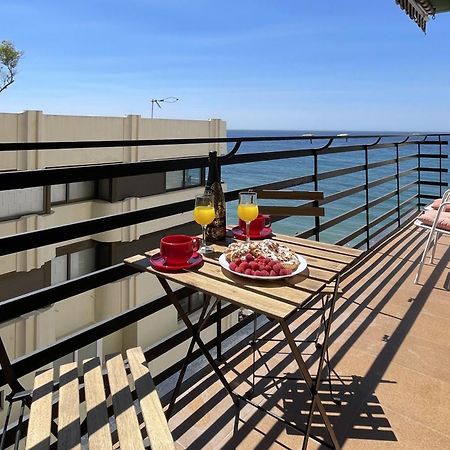 Mediterraneo 508. Fantastic Studio On The Beachfront With Sea Views. Marbellac Extérieur photo